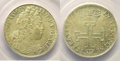 kosuke_dev PCGS ロレーヌ公国 レオポルド1世 1713年 テストン 銀貨 MS62