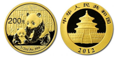 kosuke_dev 中国 パンダ 2012年 200元 金貨