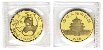 kosuke_dev 中国 パンダ金貨 1oz 100元 1985年 未使用