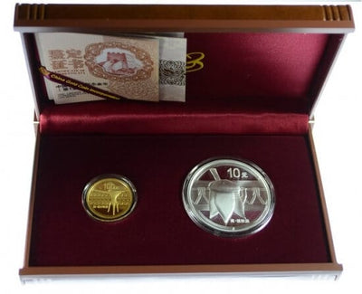 kosuke_dev 中国 青銅器コインセット 100元金貨 10元銀貨セット 2012年 プルーフ