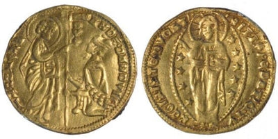 kosuke_dev 神聖ローマ帝国 イタリア ヴェネチア アンドレア・ダナドロ ダカット金貨 1343-1354年 美品