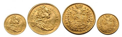 神聖ローマ帝国 ダカット金貨 1723年 極美品