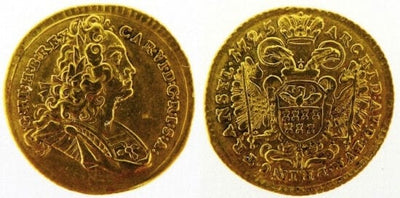 kosuke_dev 神聖ローマ帝国 ダカット金貨 1723年 美品