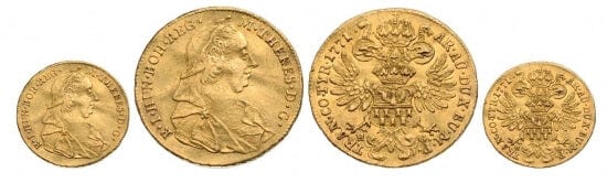 kosuke_dev 神聖ローマ帝国 ダカット金貨 1771年 美品