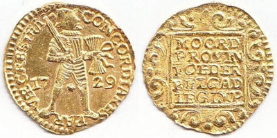 kosuke_dev 神聖ローマ帝国 ユトレヒト ダカット金貨 1729年 極美品