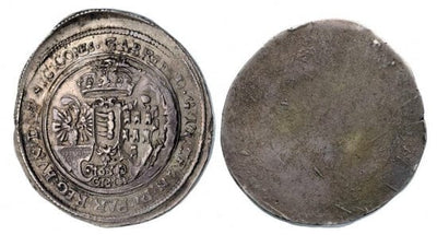 kosuke_dev 神聖ローマ帝国 ルーマニア 1611年 単面 Necessity ターレル 銀貨 極美品