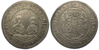kosuke_dev エッゲンベルク ヨハン･クリストフ ヨハン･セイフライド 1653年 ターレル 銀貨 極美品