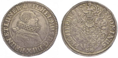 kosuke_dev ブラウンシュヴァイク ハールブルク ヴィルヘルム 1603-1642年 ターレル 銀貨 美品+