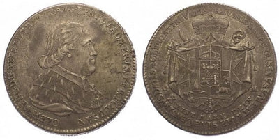 kosuke_dev 神聖ローマ帝国 トリーア ザクセン クレメンスヴェンツ 1768-1794年 ターレル 銀貨 極美品-美品