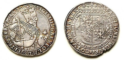 kosuke_dev ポーランド ジグムント3世 1630年 ターレル 銀貨 美品