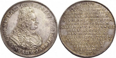 kosuke_dev シュトルベルク=ヴェルニゲローデ エルンスト 1672-1710年 ターレル 銀貨 極美品