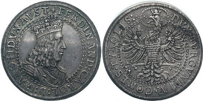 kosuke_dev ハプスブルク フェルディナンド1世 1632-1662年 ダブルターレル 銀貨 極美品