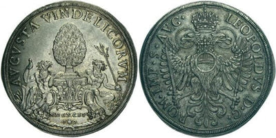 kosuke_dev アウグスブルク レオポルド1世 1694年 ターレル 銀貨 極美品