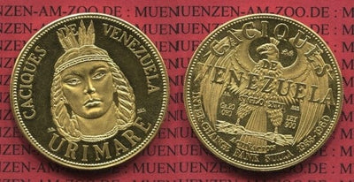 kosuke_dev ベネズエラ インディアン 1955-1960年 金貨 未使用