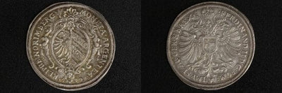 kosuke_dev ニュルンベルク フェルディナンド2世 1630年 Baseliskentaler ターレル 銀貨 極美品