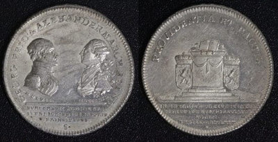kosuke_dev ブランデンブルク クリスチャン・フリードリヒ カール・アレクサンダー 1769年 ターレル 銀貨 極美品