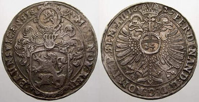 kosuke_dev ブラウンシュヴァイク 1629年 ターレル 銀貨 極美品