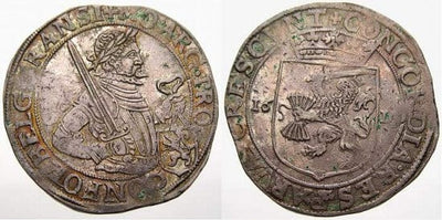 kosuke_dev オランダ オーファーアイセル州 1610年 リックス・ドル 銀貨 美品+