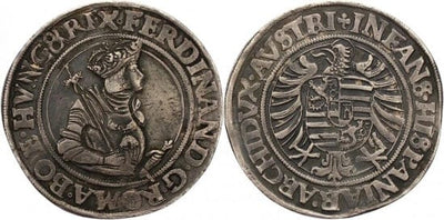 kosuke_dev 神聖ローマ帝国 ハプスブルグ フェルディナンド1世 ターレル 1521年 美品