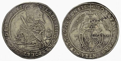 kosuke_dev ポーランド ヴラディスラウス4世 ターレル 1632-1648年 美品