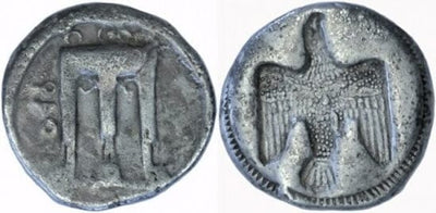 kosuke_dev 古代ギリシャ イタリア ステーターステーター銀貨 紀元前6世紀　極美品