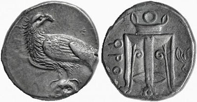 kosuke_dev 古代ギリシャ イタリア ステーター銀貨 紀元前420-380年 極美品