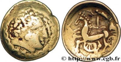 kosuke_dev 古代ギリシャ S?QUANI - HELVETII ステーター金貨 紀元前 美品