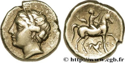 kosuke_dev ヘレニズム文明 カラブリア ステーター銀貨 紀元前281-228年 美品