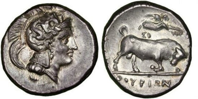 kosuke_dev 古代ギリシャ アテナ ステーター銀貨 紀元前350-330年 未使用