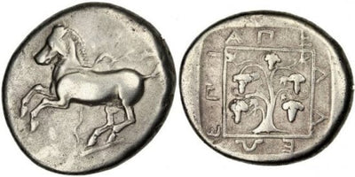 kosuke_dev 古代ギリシャ ステーター銀貨 紀元前386-348年 美品