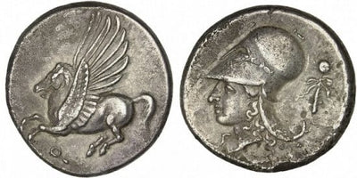 kosuke_dev 古代ギリシャ アテナ ステーター銀貨 紀元前350-250年 未使用