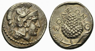 kosuke_dev 古代ギリシャ アテナ ステーター銀貨 紀元前385-350年 極美品