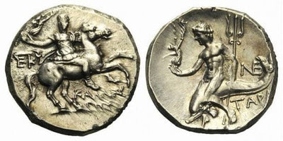 kosuke_dev 古代ギリシャ タラス ステーター銀貨 紀元前240-228年 極美品