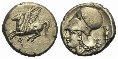kosuke_dev 古代ギリシャ アテナ ステーター銀貨 紀元前345-307年 美品/極美品