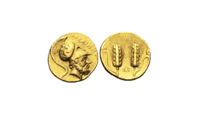 kosuke_dev 古代ギリシャ レウキッポス ステーター金貨 紀元前 極美品