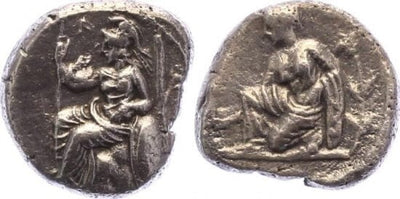 kosuke_dev 古代ギリシャ アテナ ステーター銀貨 紀元前 美品
