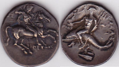 kosuke_dev 古代ギリシャ タラス ステーター銀貨  紀元前281-272年 美品