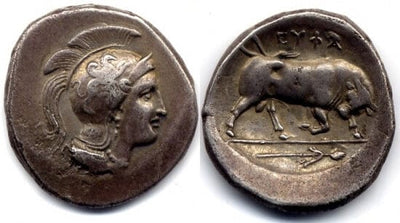 kosuke_dev 古代ギリシャ アテナ ステーター銀貨 紀元前350-300年 美品