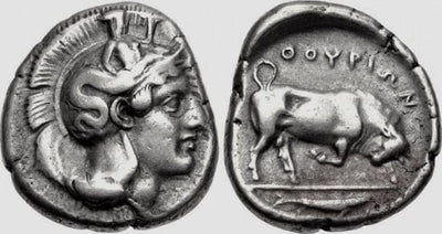 kosuke_dev 古代ギリシャ アテナ ステーター銀貨 紀元前400-350年 美品