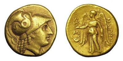 kosuke_dev 古代ギリシャ アテナ ニケ ステーター金貨 紀元前323-317年 極美品