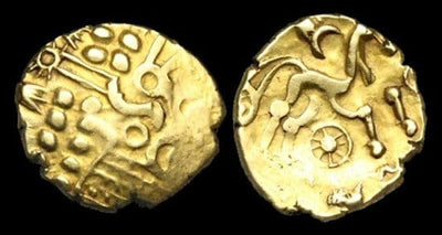 kosuke_dev 古代ギリシャ ケルト ガロ ベルガエ F BC60-55年 ステーター 金貨