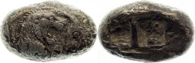 kosuke_dev 古代ギリシャ リディア クロイソス BC561-546年 AR ステーター Double Siglos 銀貨