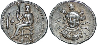 kosuke_dev 古代ギリシャ キリキア バラクロス BC333-328年 ステーター 銀貨 極美品
