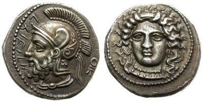 kosuke_dev 古代ギリシャ キリキア タルソス BC379-374年 AR ステーター 銀貨