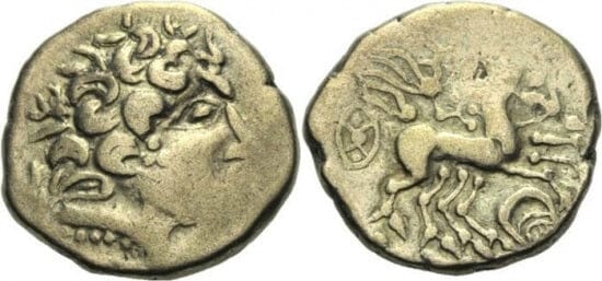 kosuke_dev 古代ギリシャ ケルト Carnutes クラッセ3世 ステーター 金貨 美品