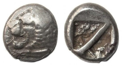 kosuke_dev 古代ギリシャ カリア諸島 BC500-480年 AR ステーター 銀貨