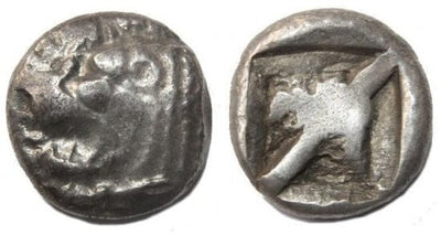 kosuke_dev 古代ギリシャ カリア諸島 BC500-480年 AR ステーター 銀貨