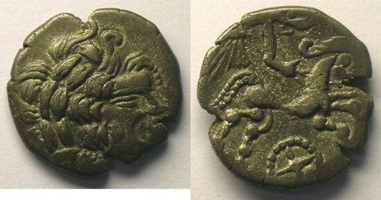 kosuke_dev 古代ギリシャ  Redones モリン ステーター 金貨 美品