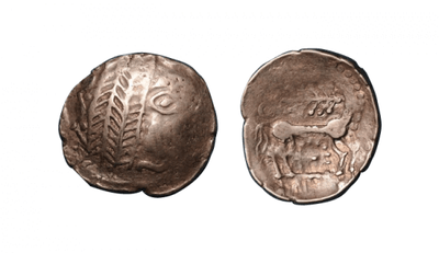 kosuke_dev 古代ギリシャ Leuques トゥール領域 紀元前2世紀 ステーター 銀貨 並品+