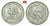 ワイマール共和国 アルブレヒト・デューラー 1928年D 3マルク 銀貨 未使用